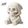 Miniature Landscape Accessory 3D Printed Halloween Mummy Figurine Blank DIY Paintable Bandage Ghost Pumpkin Statue Sculpture for Painting