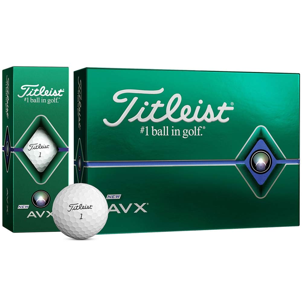 

Мяч для гольфа Titleist AVX белый (T9012S-3PJ) (3 куска)