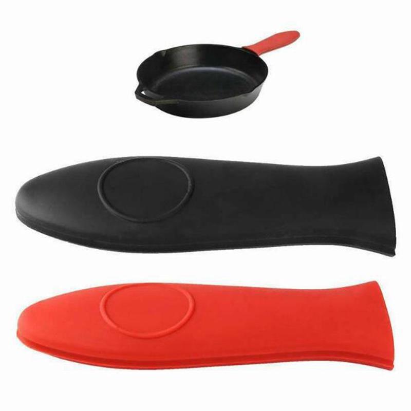 Silicone  Handle Holder Potholder Cast Iron Skillets Sleeve Grip Cover Tools