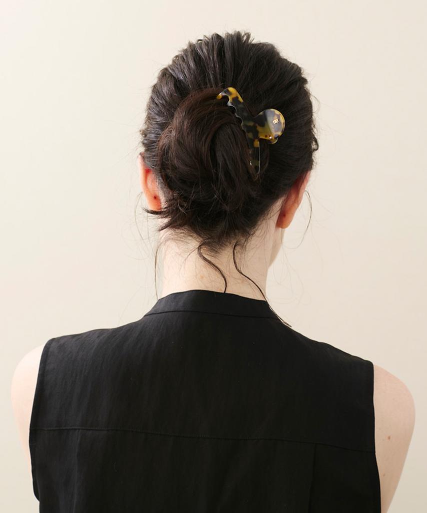 Alexandredeparis Raspai Hair Clip Tortoise 8.5