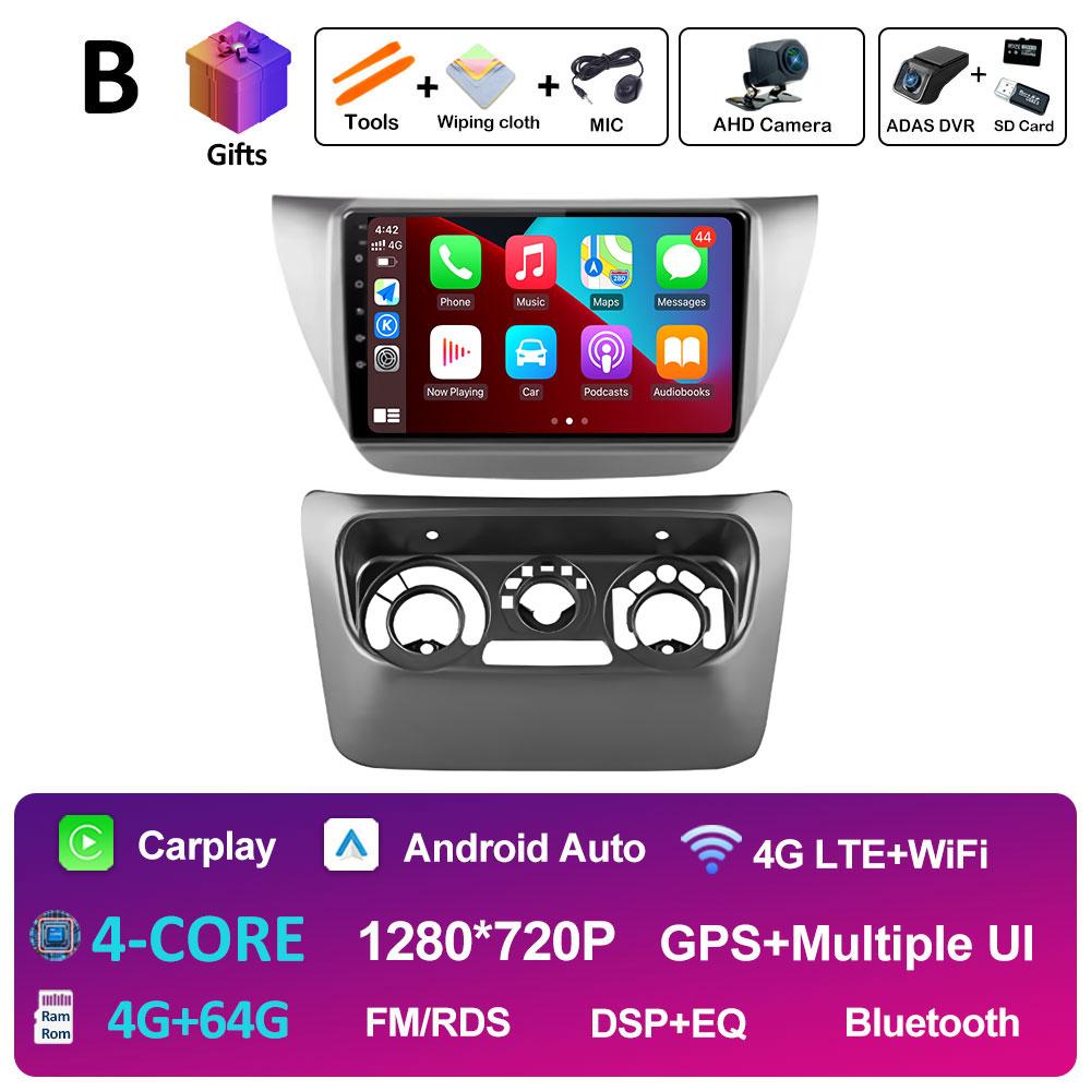 For Mitsubishi Lancer 9 CS 2000 2001 2002 2003 - 2010 Bluetooth DSP Stereo Car Multimedia Video Radio Player Smert System WIFI