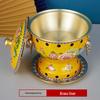 Cloisonné Single Person Copper Hot Pot
