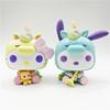 Rainbow Unicorn Sanlio Model Cake Decoration Festival Doll Gift