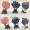 Gojo Satoru Jujutsu Kaisen Anime Mini Fushiguro Megumi Figurine Itadori Yuji Action Figures PVC Q Version Collection Model Toys