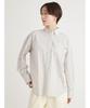 Emi Eco Logo Stripe Women's Button-Down Shirt, 13WFB251048,