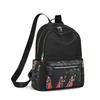 Schoolbag casual double back Korean summer outing retro women's backpack large capacity multi-purpose portable hand carry crossbody backpack