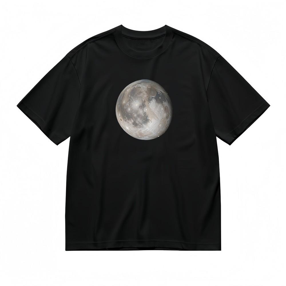 

Men s Comfortable Classic T-Shirt Cosmic Celestial Body Art Design Tee WhiteTops 4XL