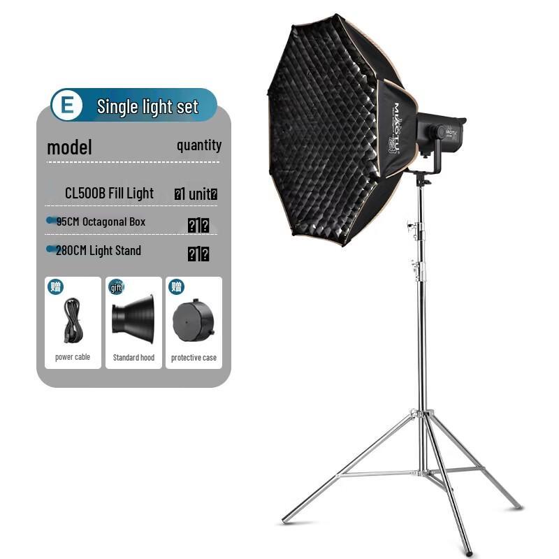 Miaotu CL500B 500W Bi-Color LED Fill Light Kit