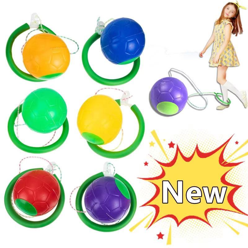 Colorful Children’S Jumping Ball Skip Ball Outdoor Fun Toys Swing Ball Balance Hop Classical Skipping Toy