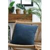 Coussin - Pop color - 45 x 45 cm - Bleu marine - Déhoussable - Design contemporain