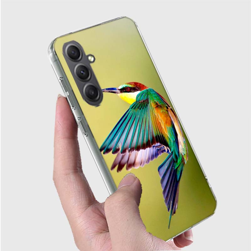 Hummingbird Phone Case for Samsung A16 A26 A36 A56 A17 A37 A57 A07 A06 A02S A03 A04S A05S Galaxy Note 20 10 A50S A71 A51 A31 A30