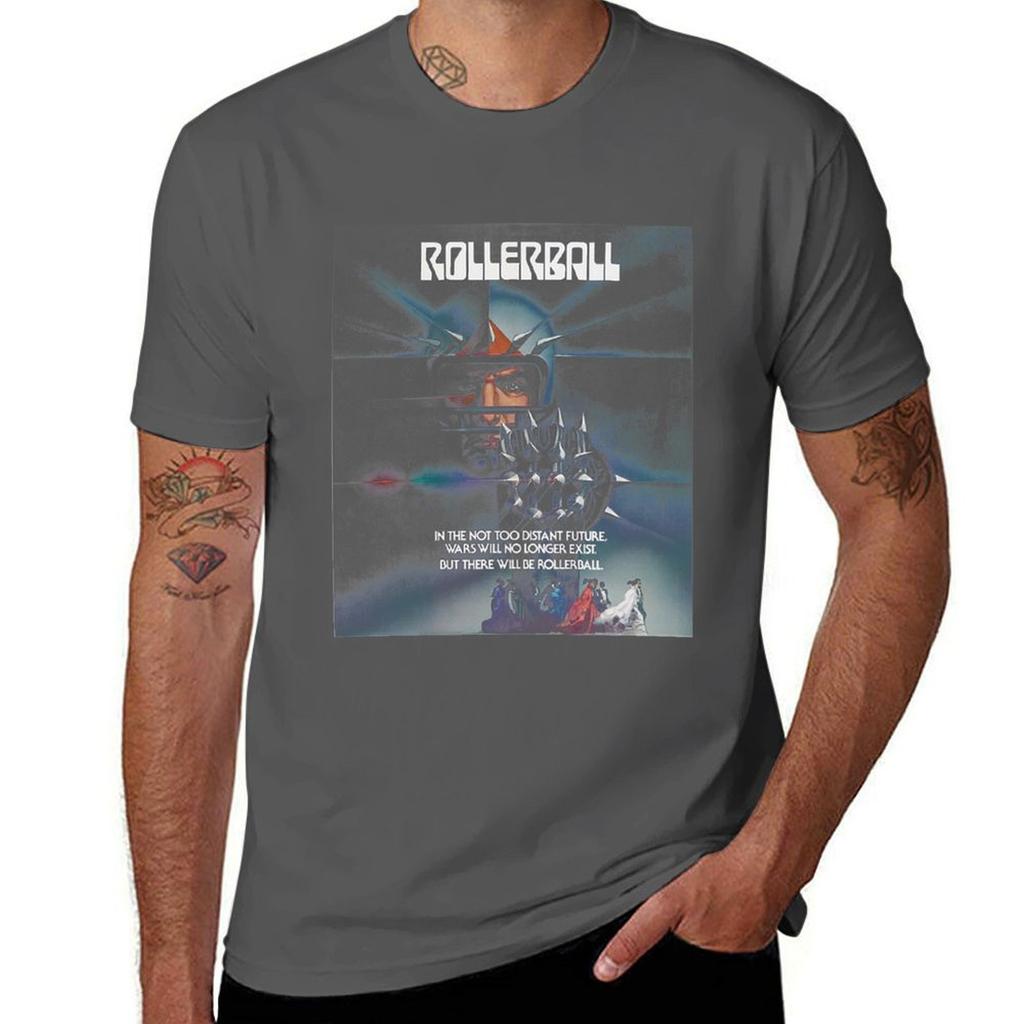 Rollerball 1975 Tshirt Sporty Breathable Short Sleeve Tshirt