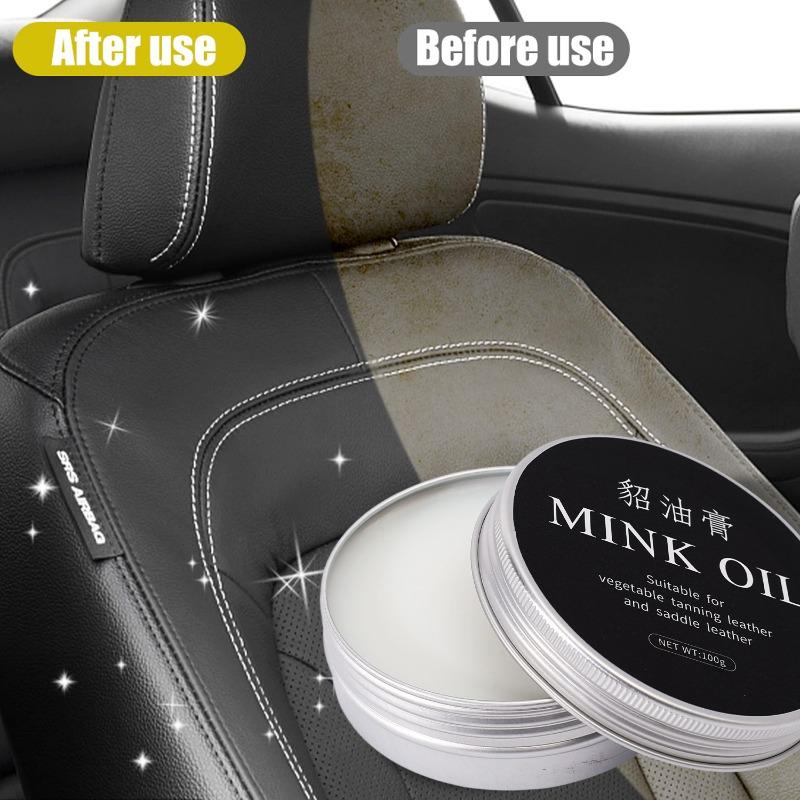 Ulei de Întreținere Piele Auto Cremă Curățare Îndepărtare Pete Canapea Piele Refăcută Cremă Curățare Interior Auto Lustruire 100g