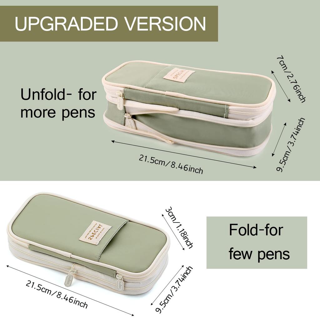 Kawaii Pencil Cases Large Capacity Pencil Bag Pouch Holder Box for Girls Office Students Organizer School Stationery Supplies