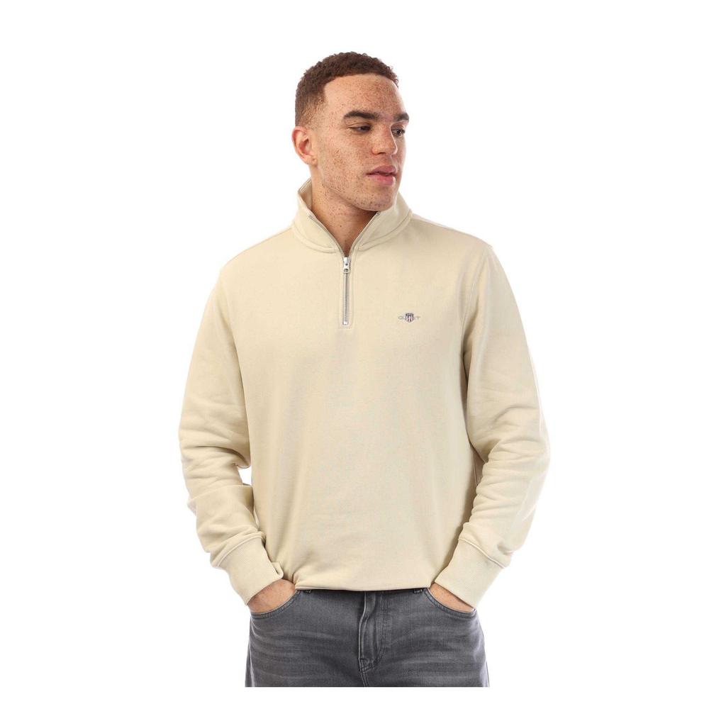 Gant Herren Shield Half Zip Sweatshirt