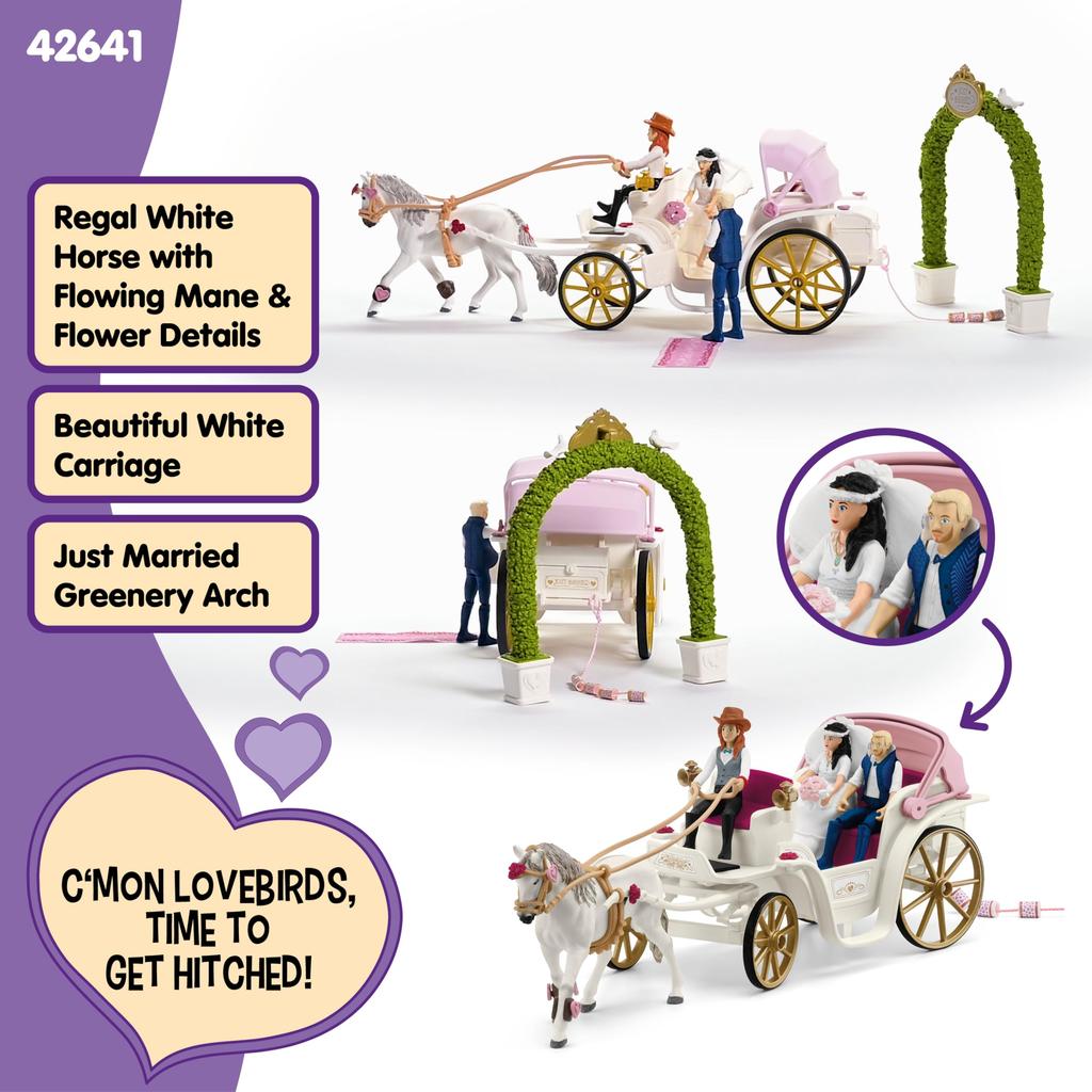 Schleich Horse Club Wedding Carriage 42641