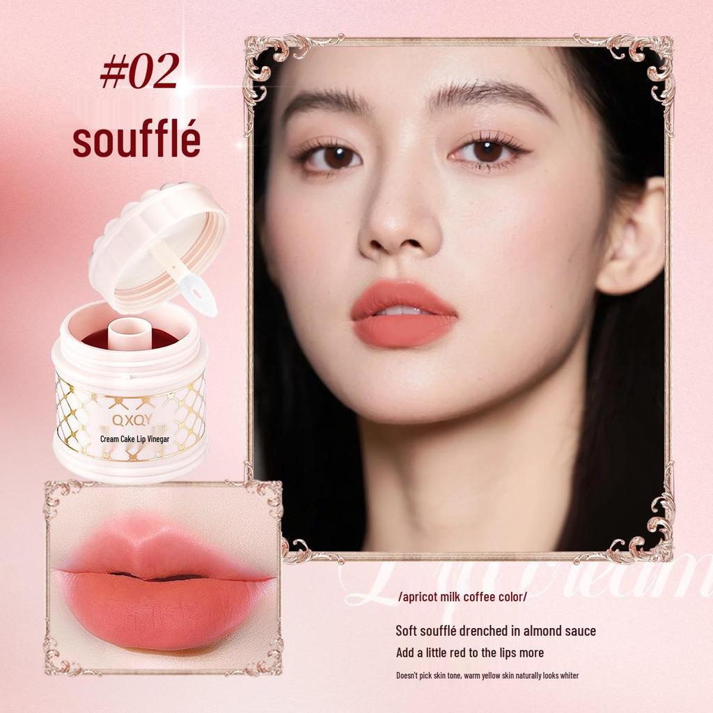 QXQY Velvet Matte Long-Lasting Lip Cream Lipstick
