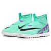 New Nike Mercurial Superfly 9 Academy Tf 'Aqua Green Purple White' Gs DJ5616-300