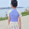 Tuolangshi Girls' Skirt-Style One-Piece Swimsuit