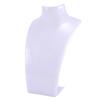 New Acrylic Mannequin Necklace Display Bust Stand Jewelry Holder Rack For Necklaces Pendant Earrings Display Stand Shelf