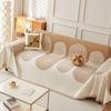 Chenille Full Coverage Slip Resistant Sofa Cover Cat Scratch Proof One Piece Throw Advanced Universal Protector