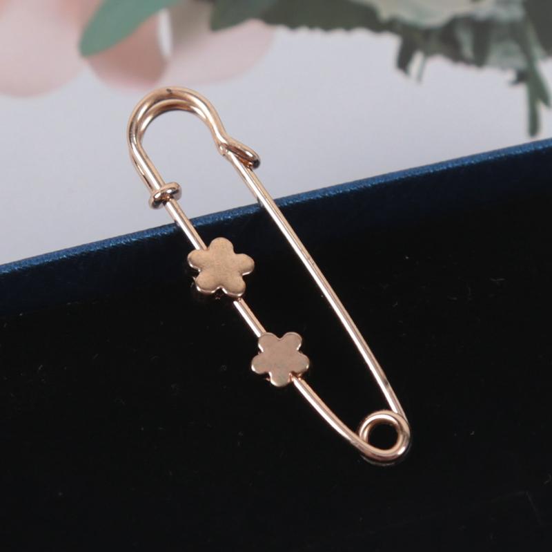 Simple Waist Tighting Pin Women Brooch Buckles Suit Vintage Trendy Jeans Fixed Suit Clothing Waist Clip Lady Safety Pins Jewelry