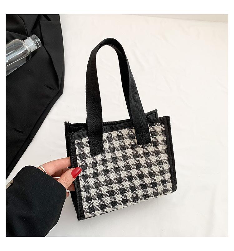 

Маленькая квадратная сумка из сетки, модная клетчатая сумка, многофункциональная маленькая квадратная сумка, простая сумка для стирки