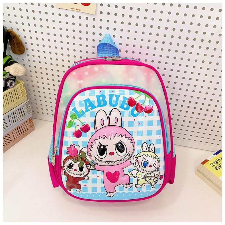 

Comfortable And Lightweight Labubu Backpack For Children Ideal For School And Playdates Pink Dance Rabbit