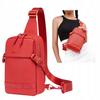 Red Shoulder Bag Women's Men's Urban Modern Waterproof for Walking 3.1 L Super Five Fxb753red