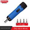 HEMUELE Adjustable Torque Screwdriver with Bit Holder, Idle Slip Design
