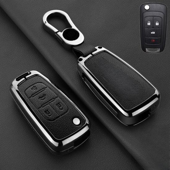 Zinc Alloy Leather Car Key Case Cover For Buick Cascada Verano Encore LaCrosse