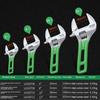 LAOA Adjustable Wrench Light weight Large Opening Short Handle Multifunctional Mini Wrenchs