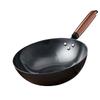 Longde Raffinierter Eisen Wok zum Anbraten