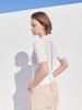 AYIHOLIC CASHMERE Half Zip Wide Rib Round