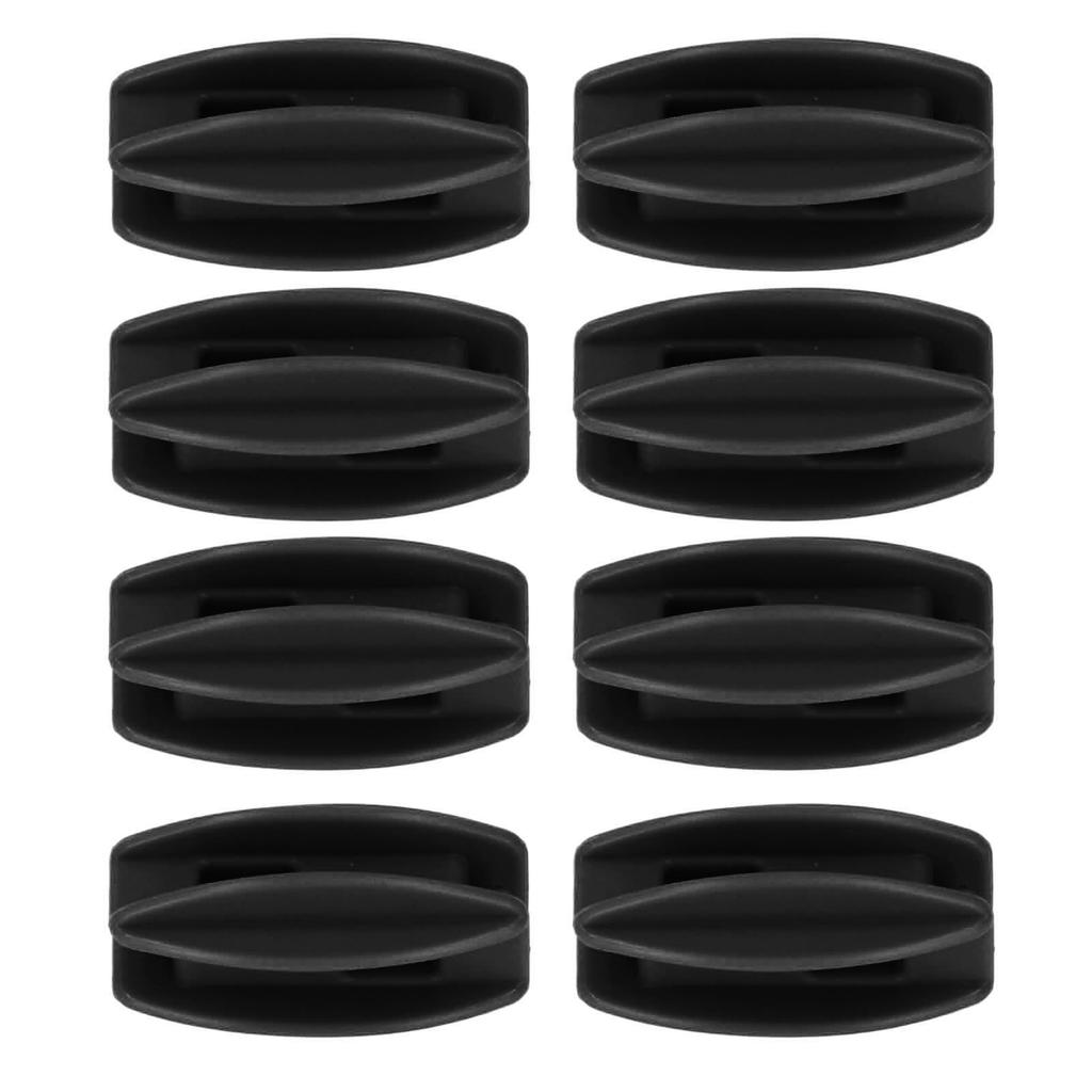 100 STK Elektrisk Gjerdeisolator Værbestandig ABS Firkantrørsstolpeisolator for Ståltråd