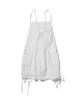 Pip Pet Ribbon Volume Sleeveless One-Piece (White)