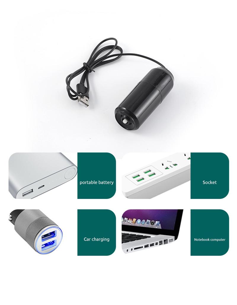 

Small Oxygen Booster Pump Charging Fishing Portable Micro USB Fish Raising Oxygen Pump Fish Tank Household Silent Oxygen Booster