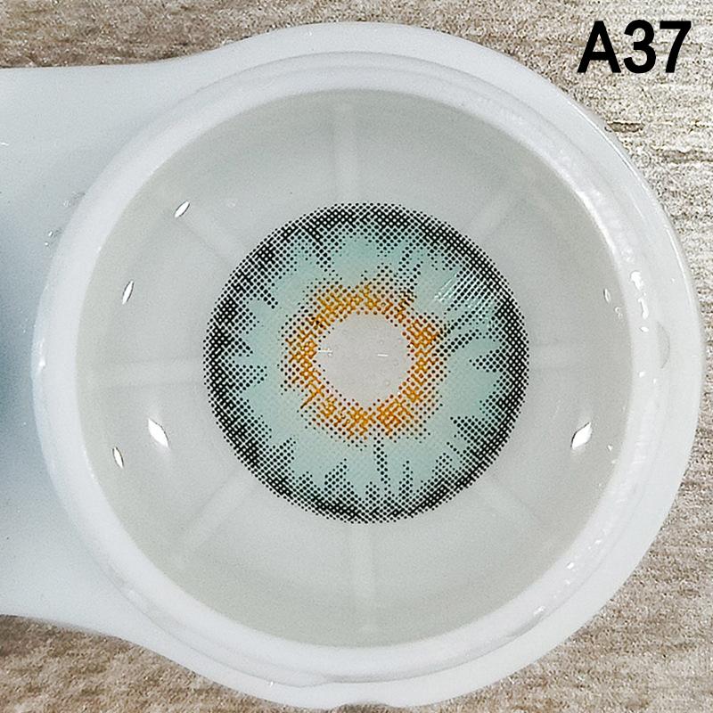 

1Pair Colored Contact Lenses For Eyes Natural Contacts Lens Eyes Contacts Lenses Halloween Cosplay A37