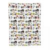 Mafalda And Her Characters Blanket Fleece Textile Decor Portable Super Warm Throw Blankets for Home Outdoor Bedding Throws