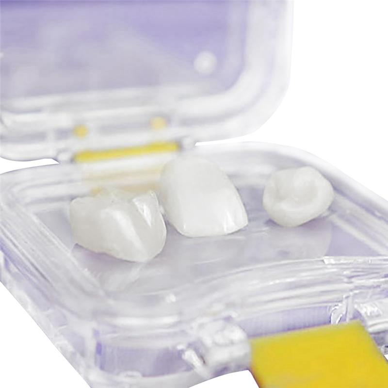 

AD23- Подушка Коробочка, 5 шт. Прозрачная мембранная пленка Витрина Коробки для зубов Коробка для коронок и мостов Легкая установка прозрачный