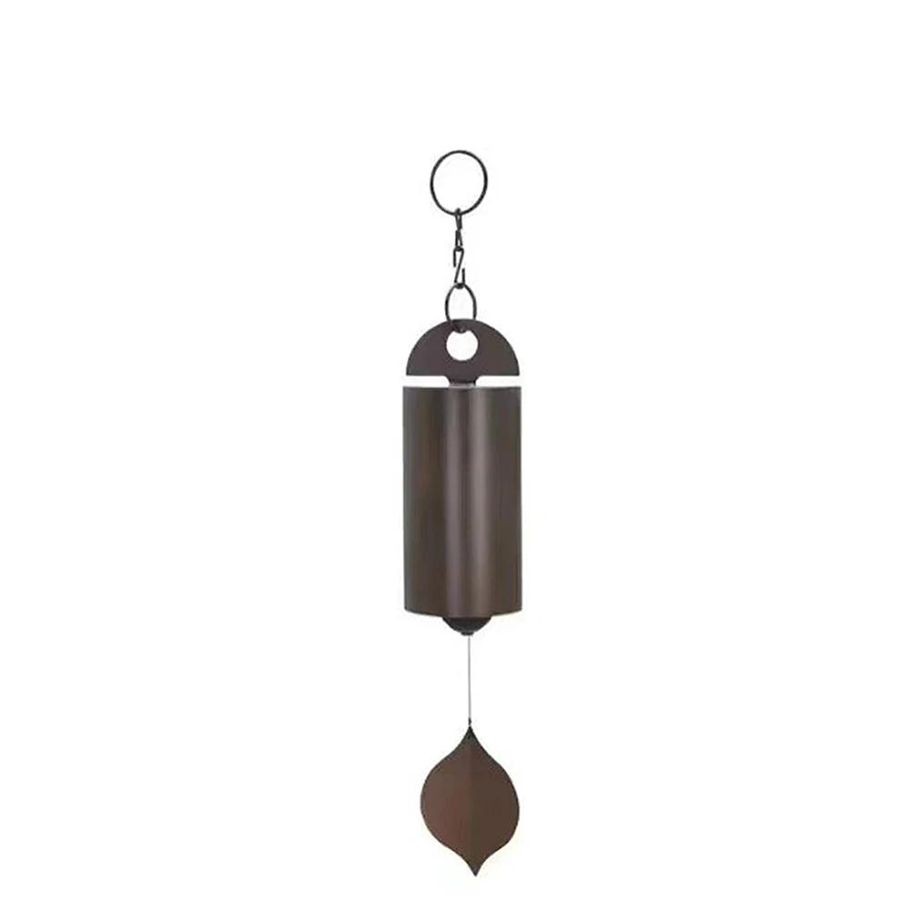 

Windbell Ретро Стиль Serenity Bell Wind Chimes Глубокий Резонансный Металлический Глубокий Тон Цилиндр для Патио Двора Веранды Садовый Декор