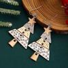 Fashion Christmas Tree Pendant Earrings for Women Trendy Party Carnival New Year Festival Gift Christmas Tree Pendant Necklace