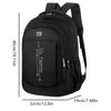 Men's Backpack - Large Capacity, Adjustable Shoulder Straps, Multiple Compartments, Suitable for School, Travel, and Work, Trave
