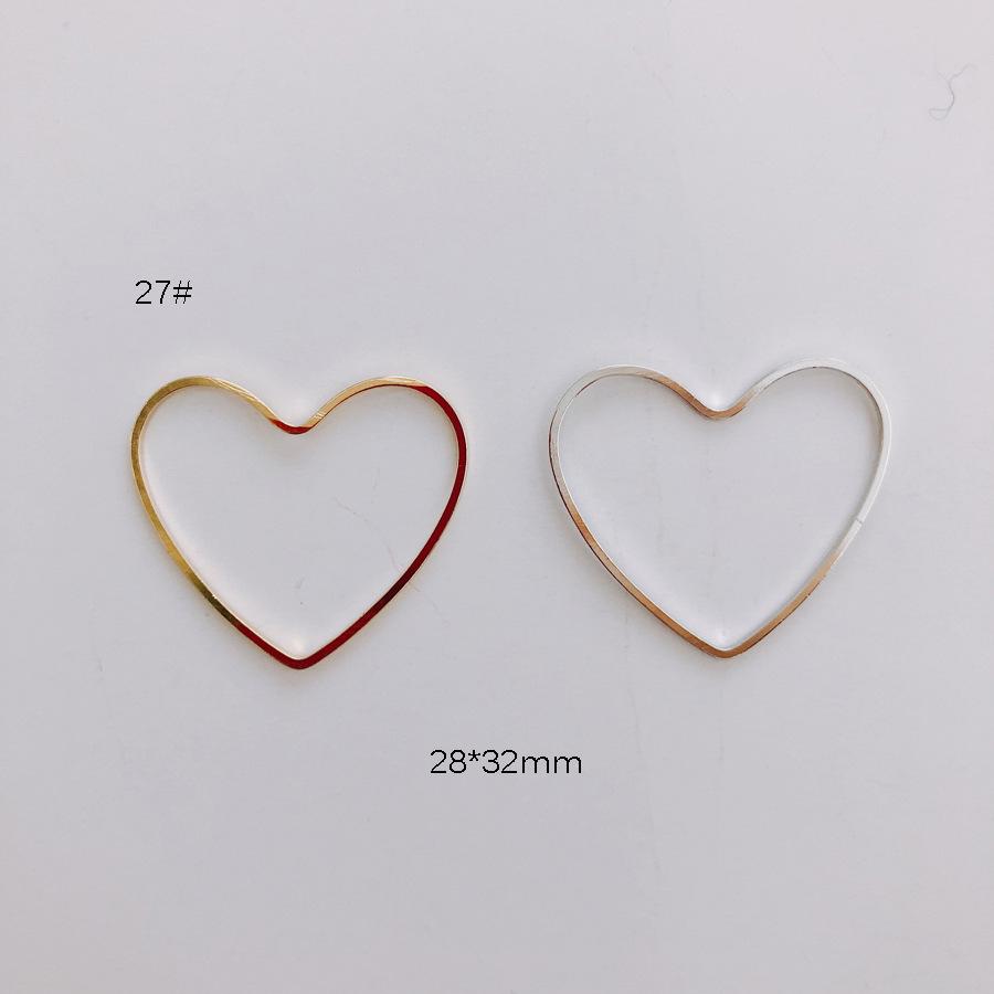 

Золотые серьги из сплава с геометрическим узором в виде треугольника и круга, гальванизированные — аксессуары своими руками