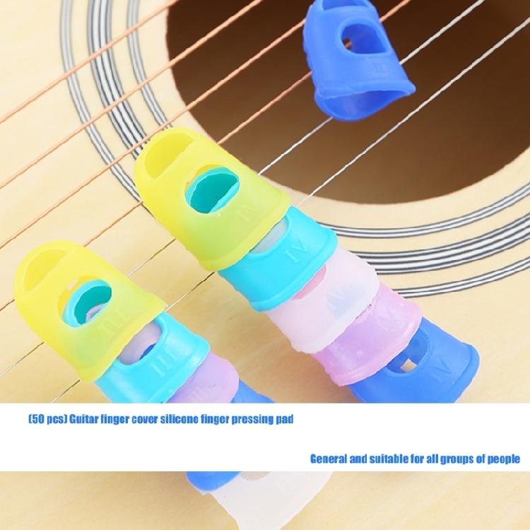 Portable Silicones Guitar Finger Guards For Left Hand Ensuring Easy Carry And Comfortable Elastic Fit During Outdoor Performances And Rehearsals