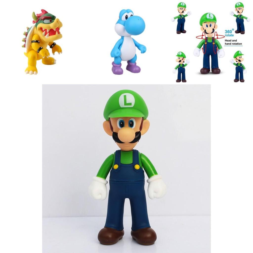 Mario Figurine Collectible Super Mario Action Figure Model Pvc Material Great Gift For Gamers
