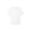 Thumb White Stain-Resistant Pure Cotton Short Sleeve T-Shirt