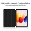 Für Xiaomi Redmi Pad 2 Pro Hülle PU-Leder TPU Rückseite Dreifachständer Tablet-Abdeckung