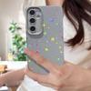Colorful Stars Print Phone Case For Samsung A57 A37 A17 A56 A36 A16 A55 A35 A15 A54 5G S21 FE S22 S23 S24 Plus S25 S26 Ultra Leather Texture Cover