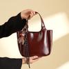 Premium Wedding Bag Daily Available Bridal Bag 2025 New Retro Bucket Bag Red Bag Wedding Handbag